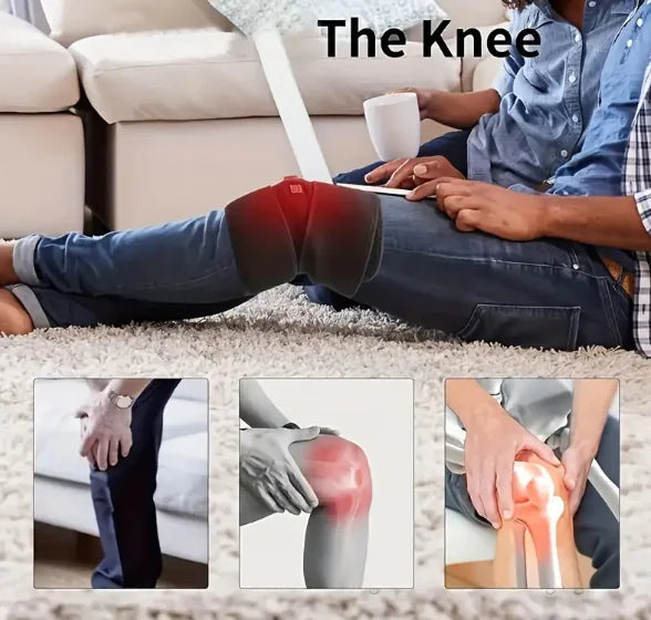 Heated Vibration Massage Wrap for Shoulder, Arm, and Knee