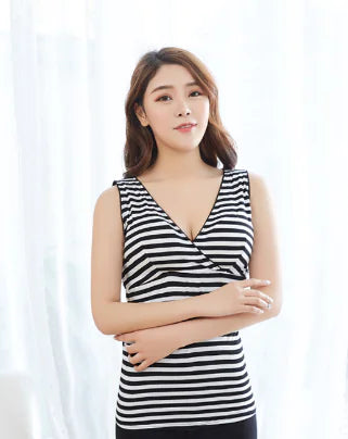 Maternity Nursing Tank Top for Summer Nights