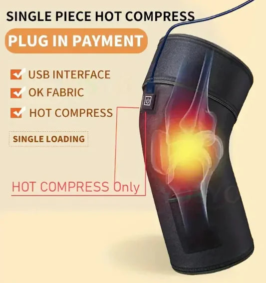 Heated Vibration Massage Wrap for Shoulder, Arm, and Knee